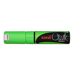 Grön chalk marker 8 mm. XL från Uni