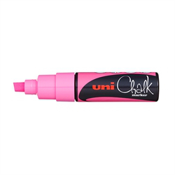 Pink chalk marker 8 mm. XL från Uni