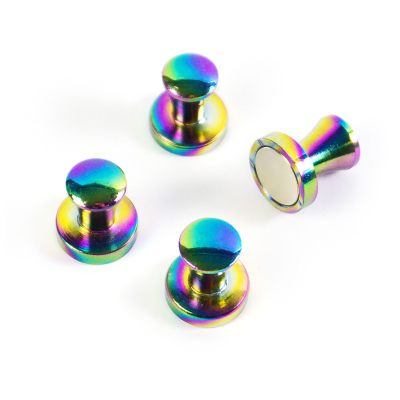 Mini-Max rainbow magneter för tavlar och kylskåpet