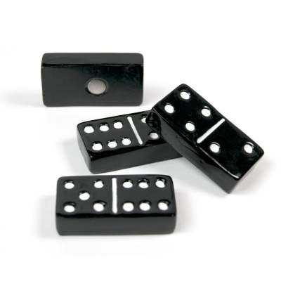 Dominomagneter från Trendform 4-pack.