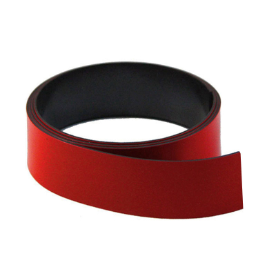 Rött magnetband 30 mm. x 1 meter