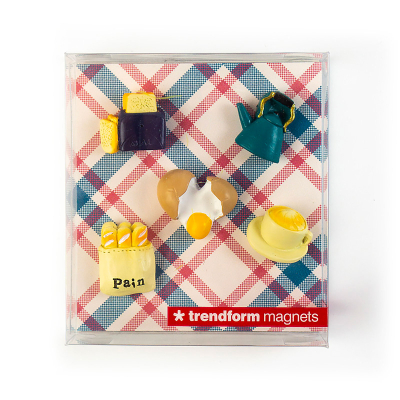 Presentbox med 5 kylskåpsmagneter - Trendform FA4554