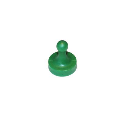 Grön Fia med knuff-magnet.
