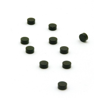 Svarta supermagneter 6x3 mm. 10-pack.