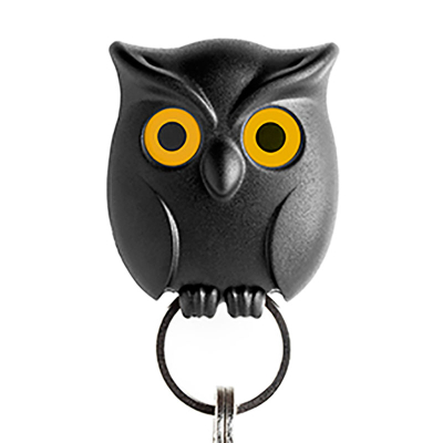 Night Owl magnetisk uggla nyckelhållare från Qualy