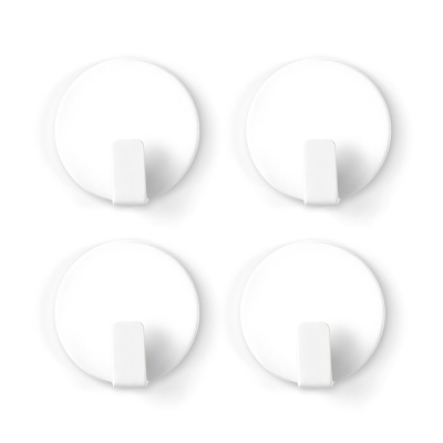 Vita magnetkrokar från Trendform i 4-pack.