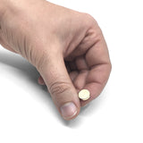 Supermagnet 10x2 mm, Guld