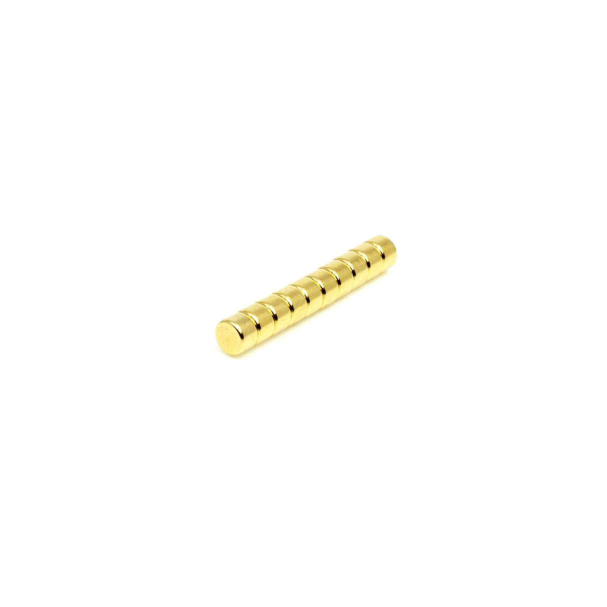 Supermagnet 3x2 mm, Guld