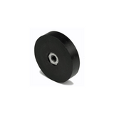 Gummimagnet m. invändig gänga, Ø45 mm.