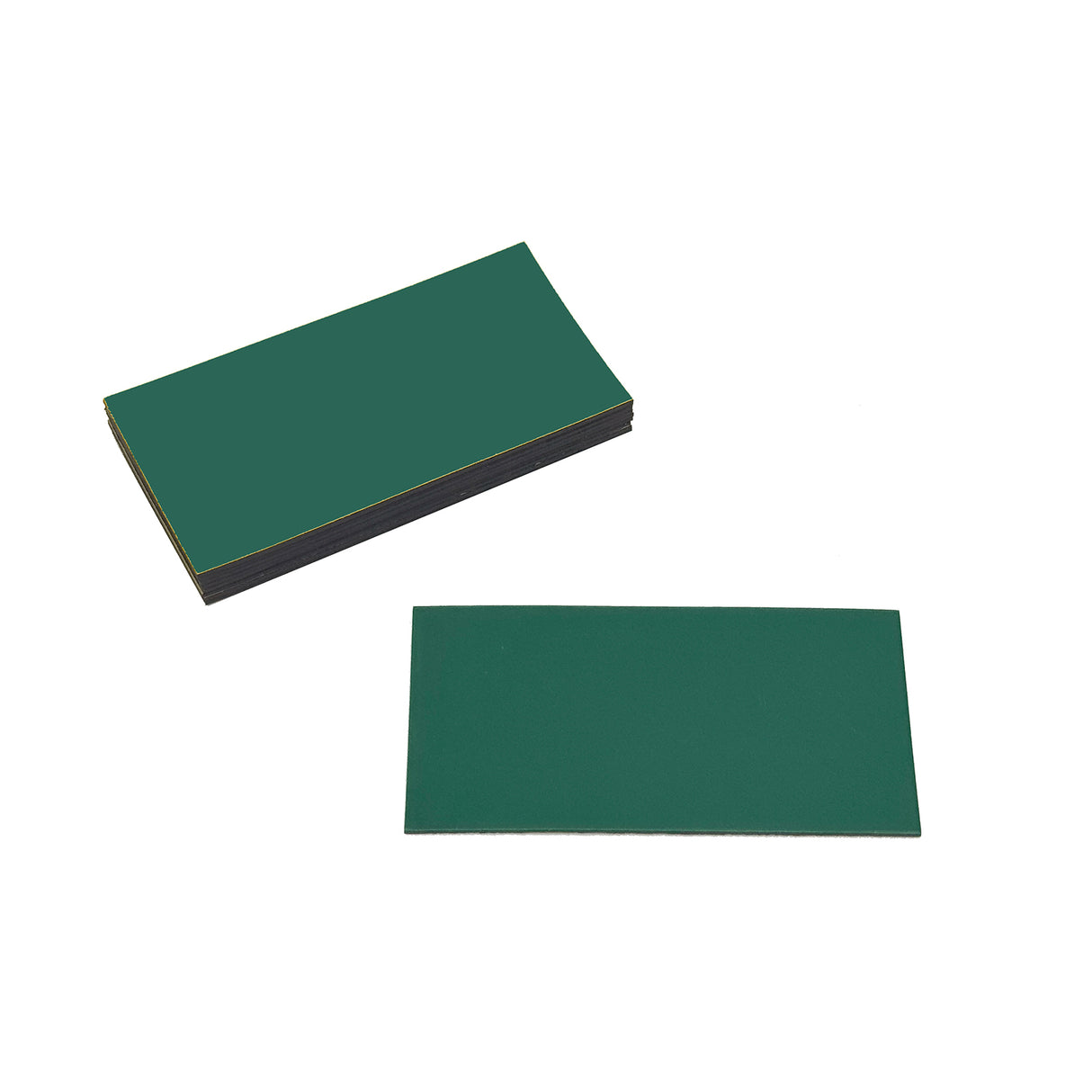 Magnet för lagerhyllor, Grön 8x4 cm.