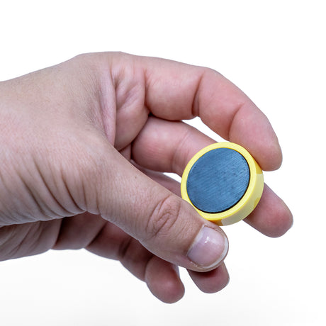 Magnordic magneter, Gul Ø30 mm - kontorsmagnet (10 st)