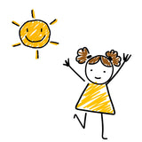 Magnetiska piktogram (4,8 cm) - Rita själv 12-pack