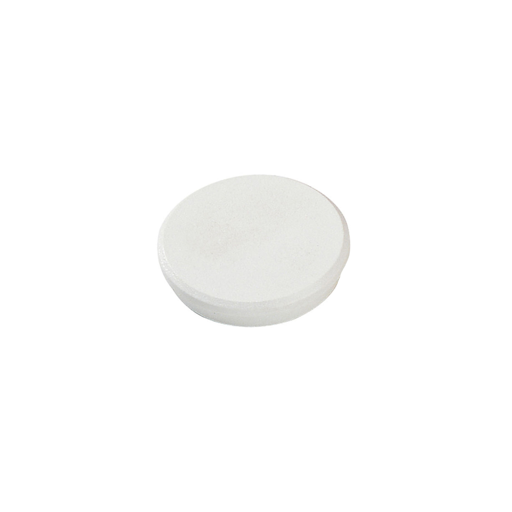 Dahle magnet, vit Ø32 mm - kontorsmagnet