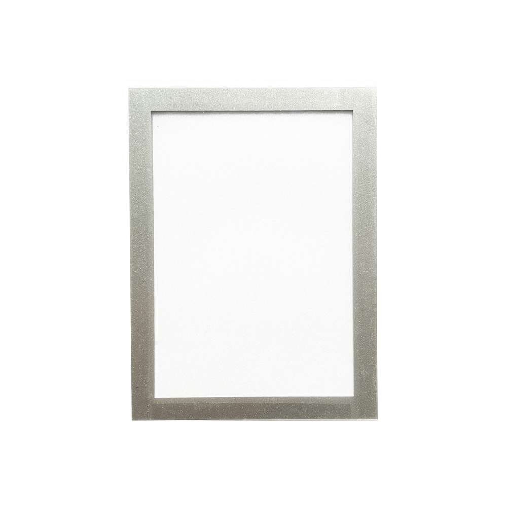 Magnetram fönsterdisplay A5, Silver