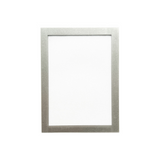 Magnetram fönsterdisplay A5, Silver
