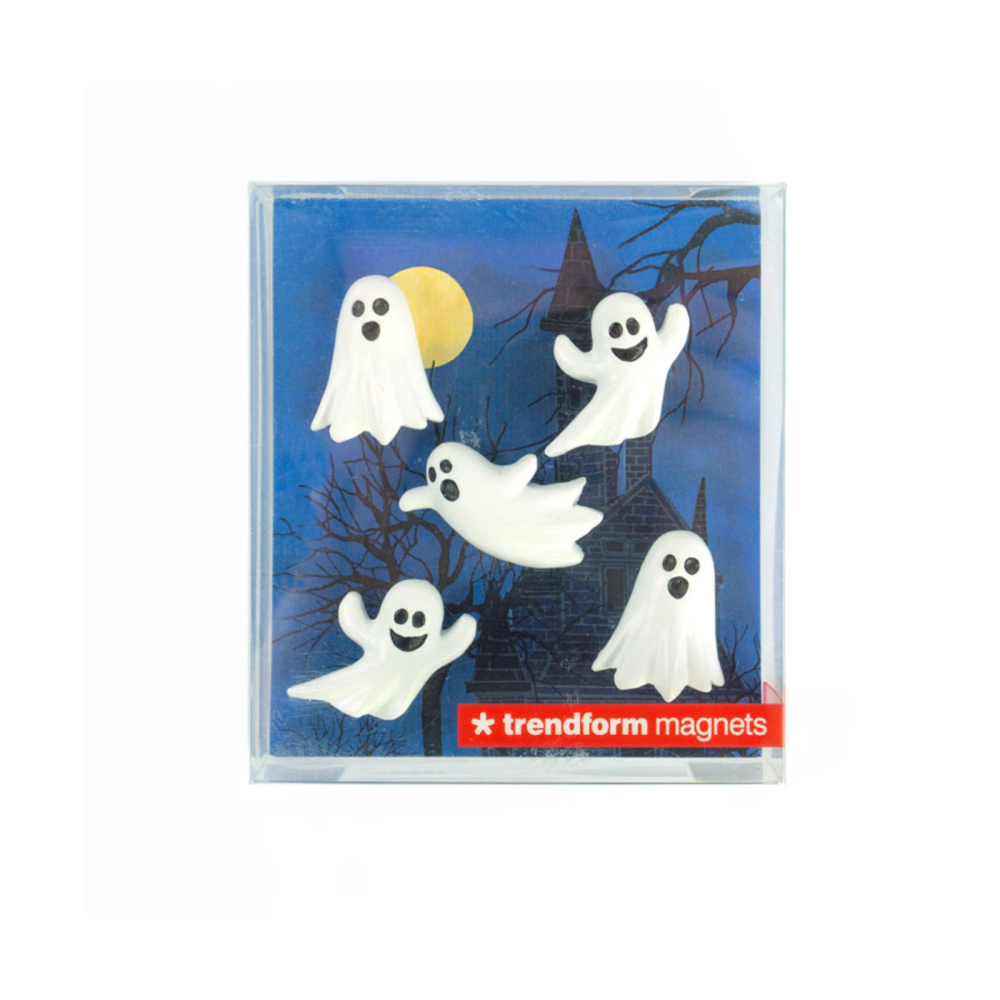 Spökmagneter, 5-pack - kylskåpsmagneter