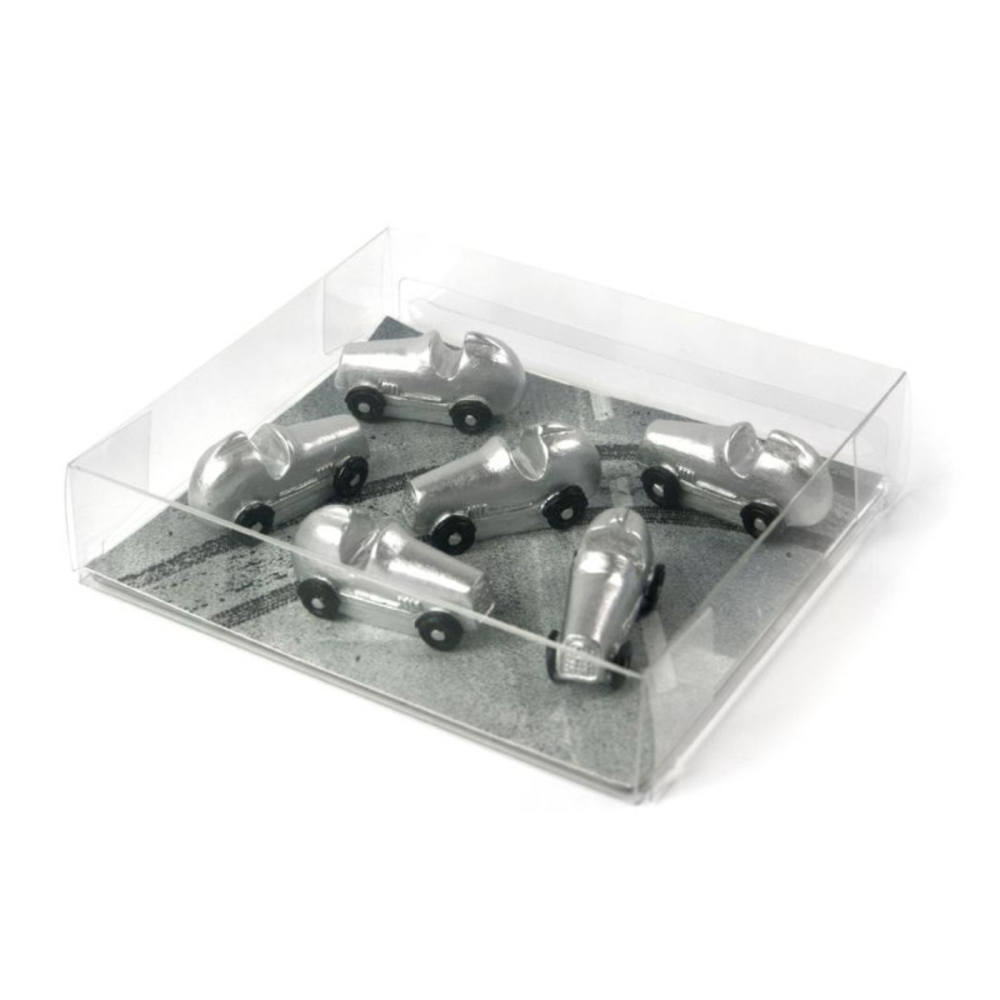 Race Car Magneter, 6 st - Kylskåpsmagneter