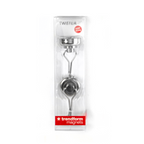 TWISTER magnetkrok 2-pack, Ø25 mm. stål (roterande)