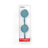 PORTA magnetkrokar SKYBLUE, Metall 2 st