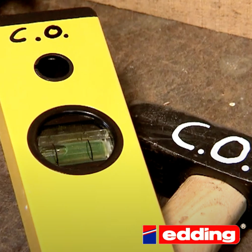 Edding 751 Paint Marker, Gul (1-2 mm)
