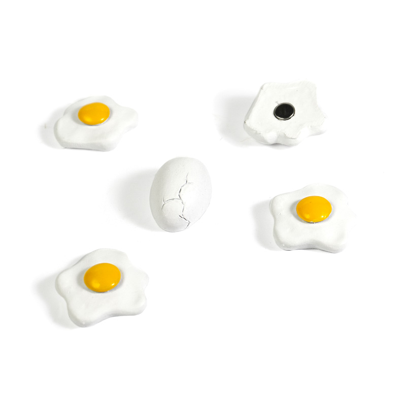 Spegelmagneter, 5-pack Kylskåpsmagneter