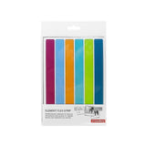 Metalltavlor "FLEX STRIP" 19 cm., Mix (6-pack)