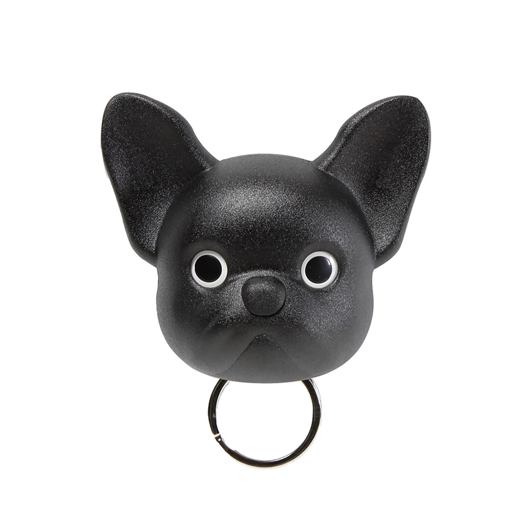 Hund nyckelhållare SVART, magnetisk
