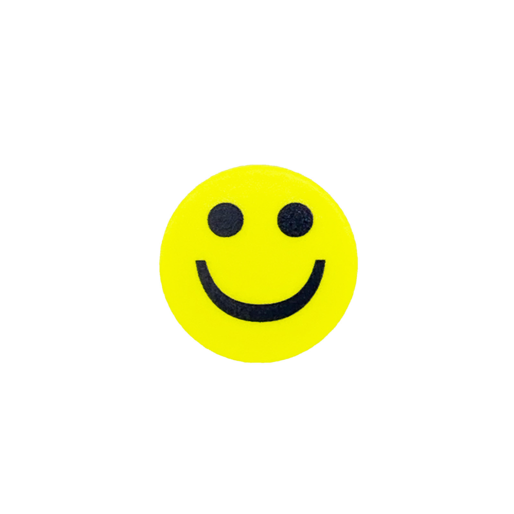 Smiley Magnet HAPPY, Gul - Glad smiley magnet, 45.00 SEK