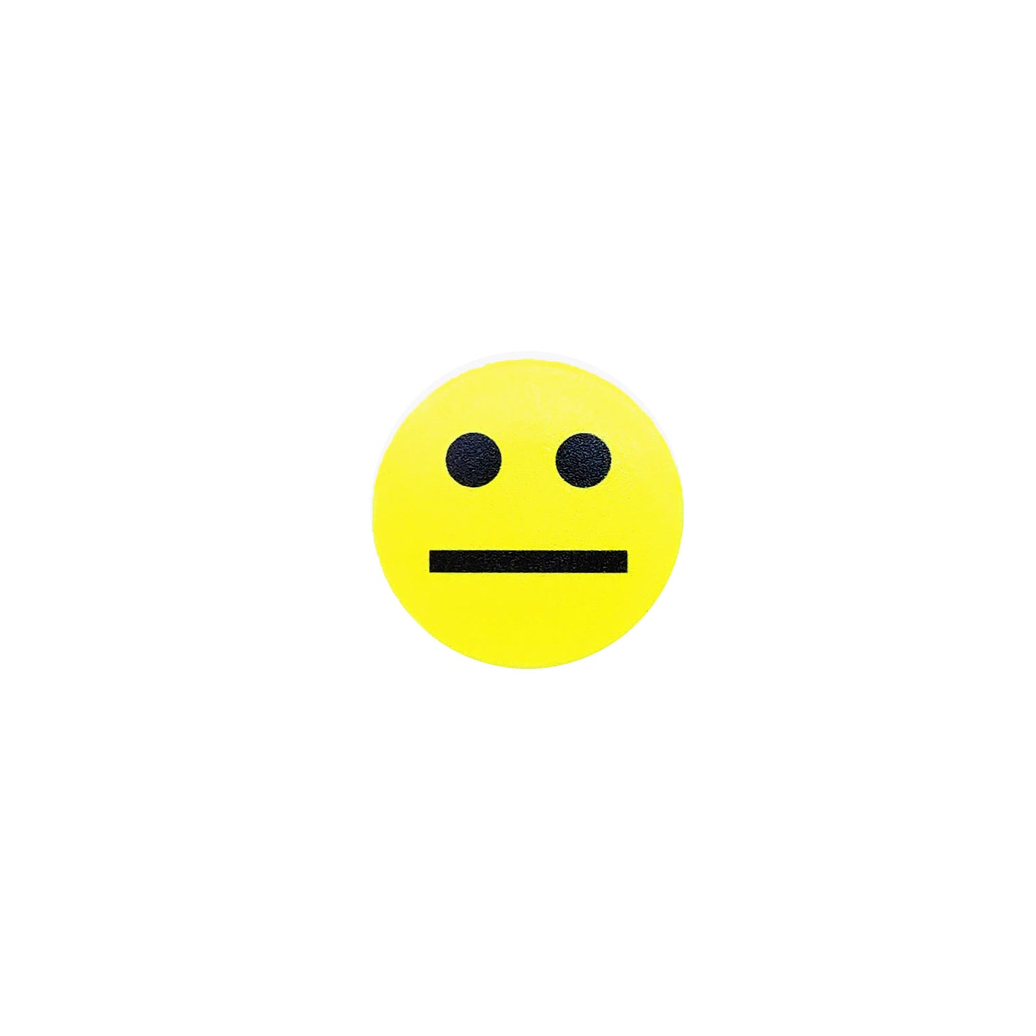 Glad & gul smiley magnet | Starka magneter för glas & whiteboard
