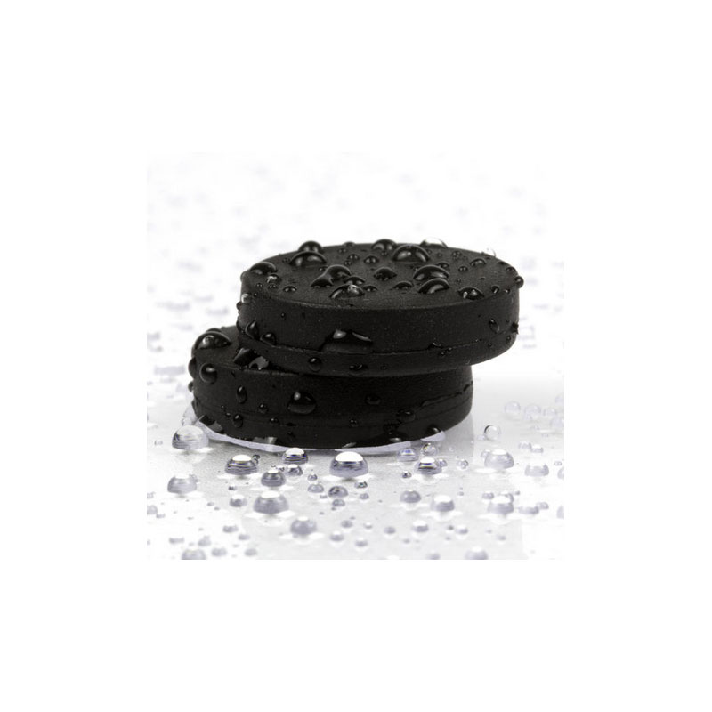 Gummimagnet Svart, 17x4 mm