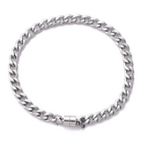 Magnetlås för smycken 20x6 mm, Guld (medium)