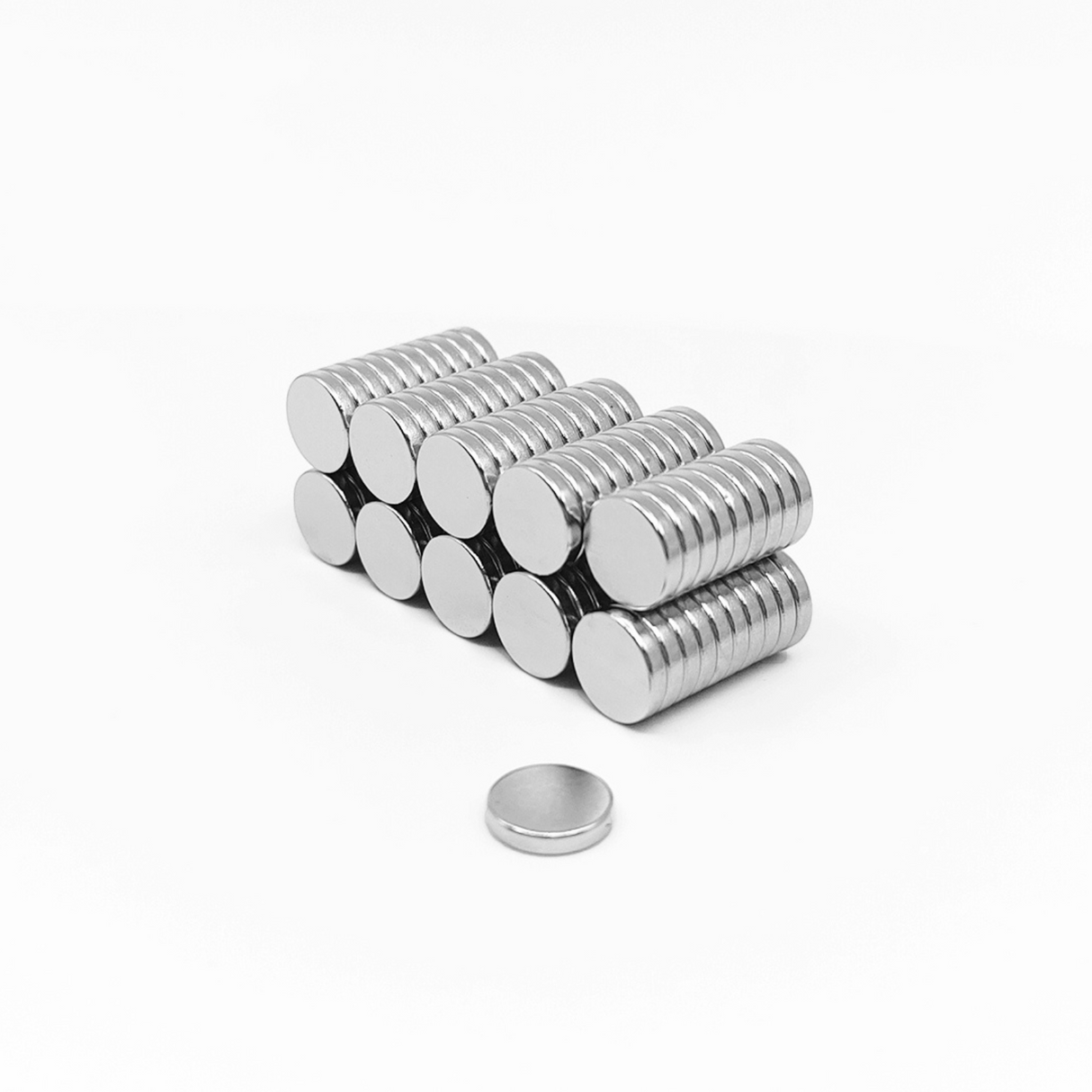 Hobbymagneter 10x2 mm (100 st)