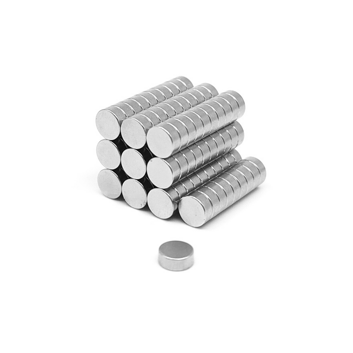Magneter för pyssel | 5x2 mm neodymmagneter i 100-pack