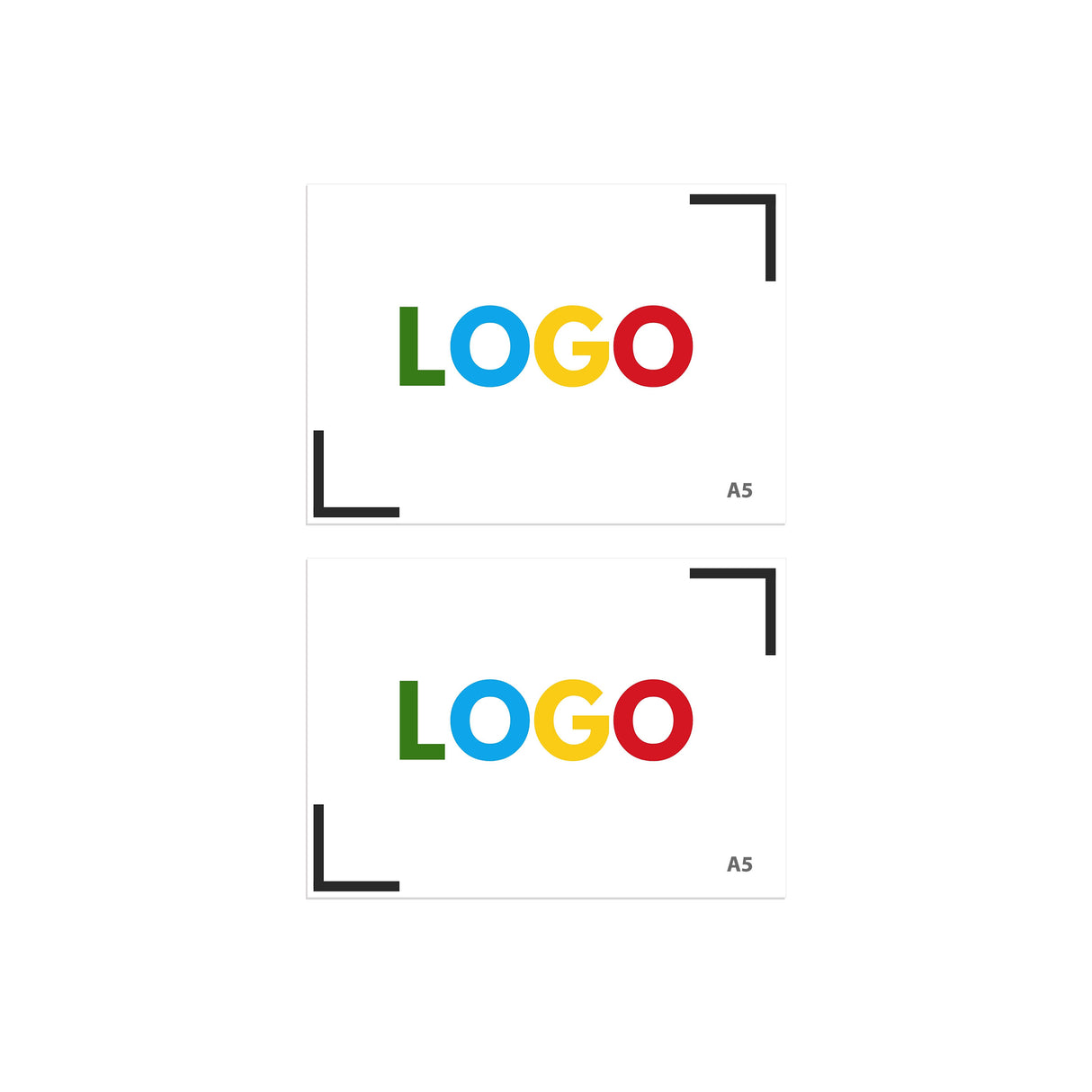 Magnet med logotryck A5 (1,0 mm)