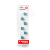 CUBE supermagneter 8x8x8 mm, 6 st SKYBLUE kylskåpsmagneter