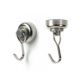 TWISTER magnetkrok 2-pack, Ø25 mm. stål (roterande)