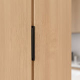 Magnetlås för skåp och lådor, svart 42x17 mm