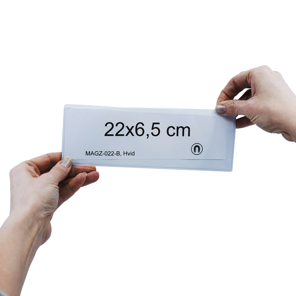 Magnetficka 22x6,5 cm, Vit