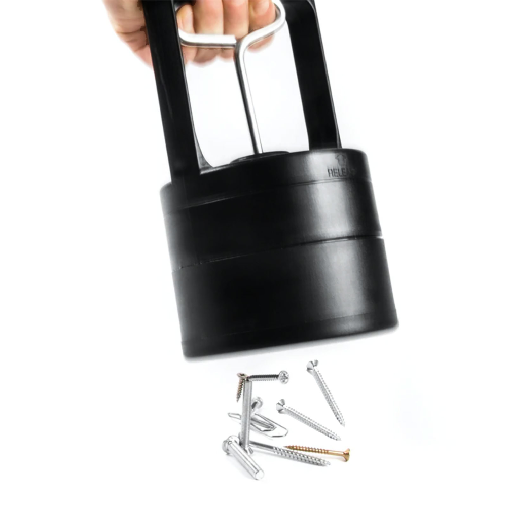 Magnetisk uppsamlare med handtag, Ø100 mm.