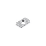 Countersunk metallplåt 20x12x3 mm