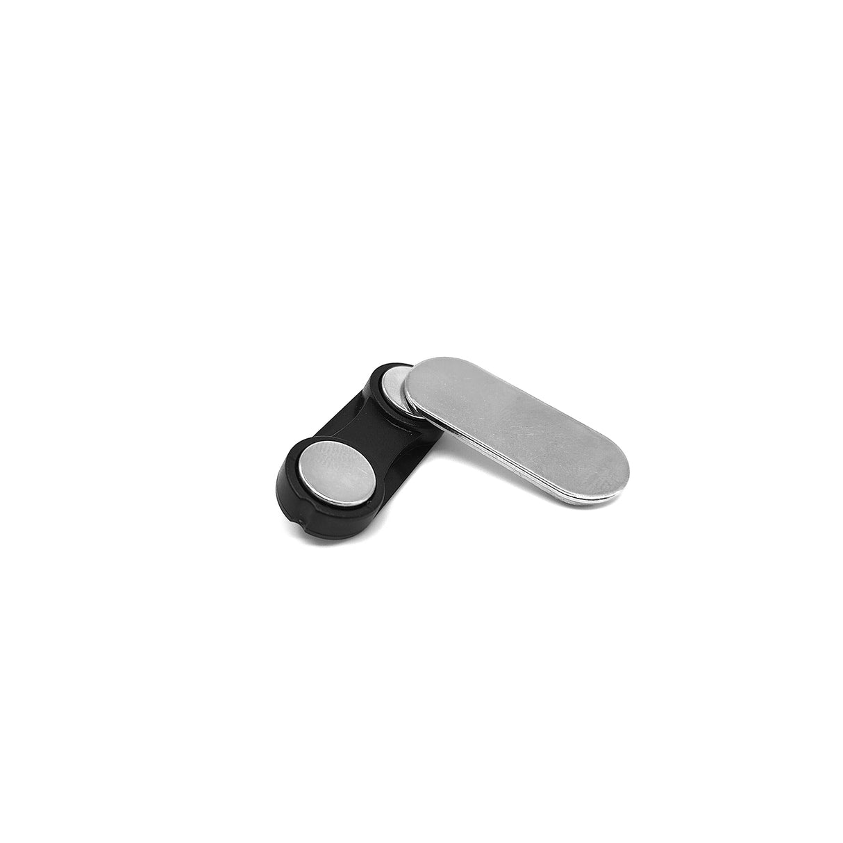 Magnetisk namnbricka m. stålplåt 3,3 cm