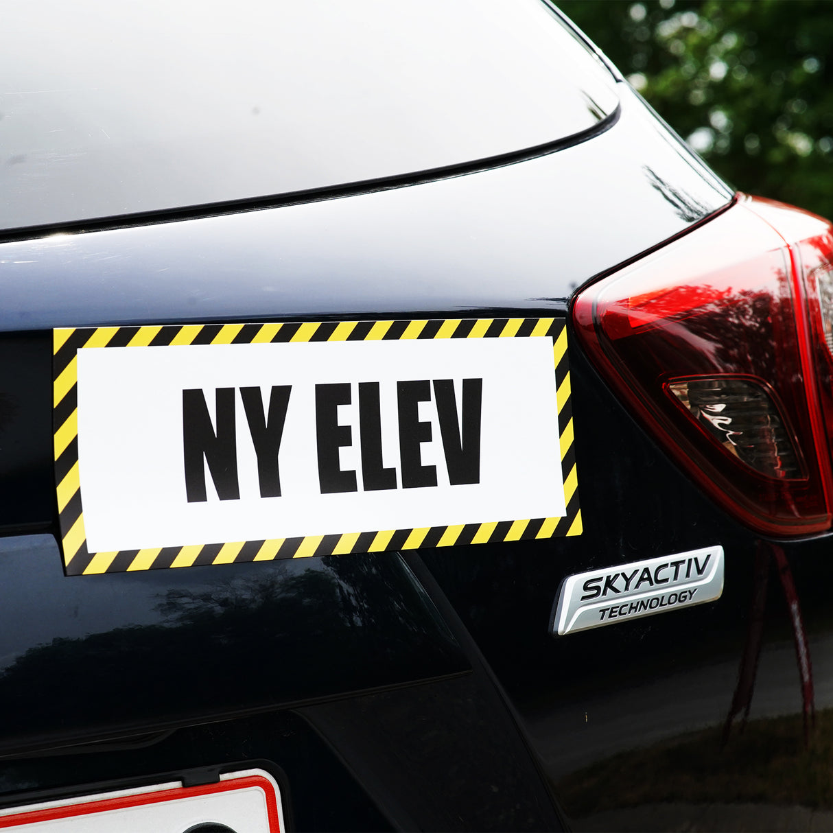NY STUDENT #1 - magnetskylt för bil