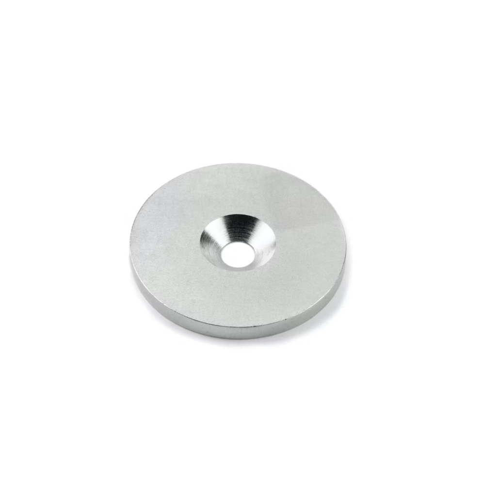 Countersunk metallplåt, rund Ø34 mm