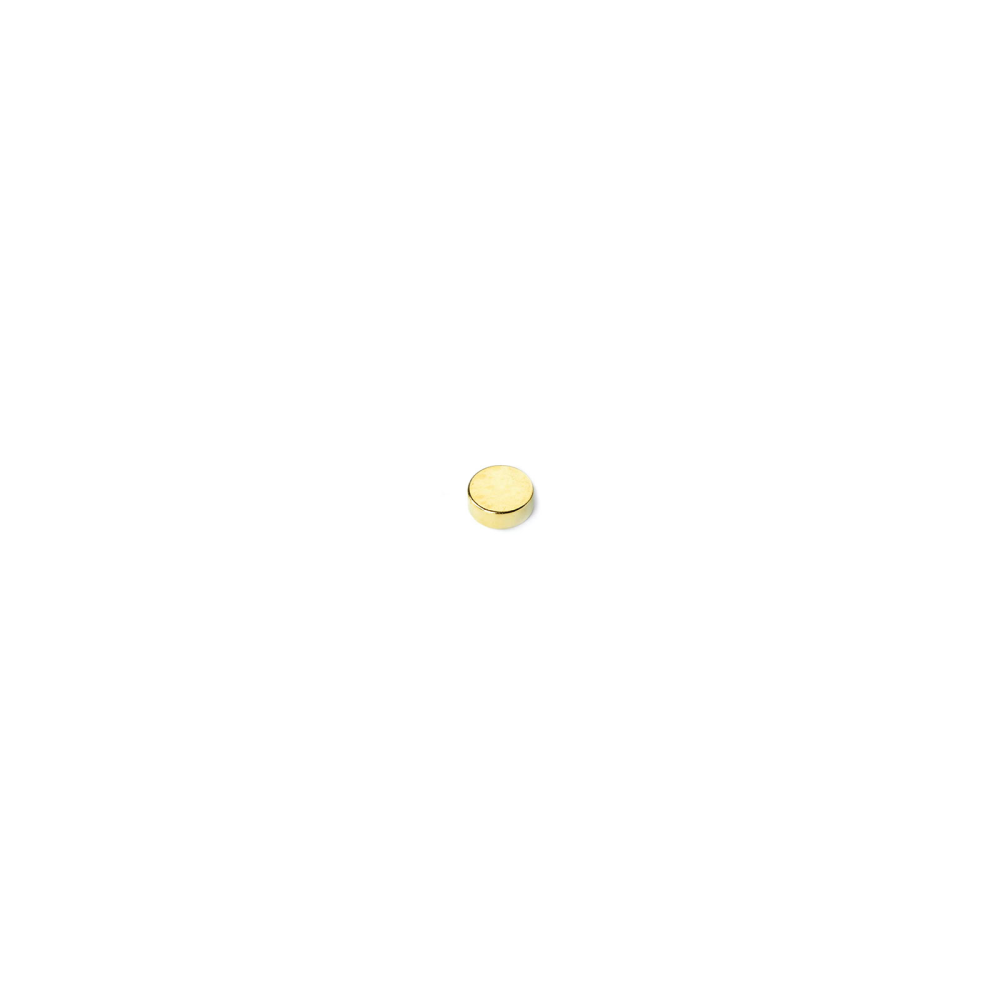 Supermagnet 3x2 mm, Guld