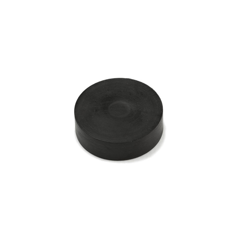 Gummimagnet m. invändig gänga, Ø45 mm.