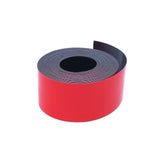 Magnetband m/skrivbar yta, 30 mm (3 meter) - Röd