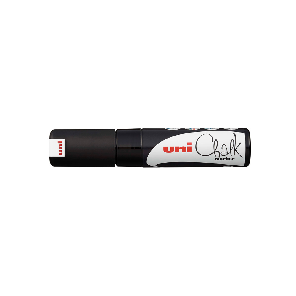 UNI Chalk Marker, Black XL (8,0 mm)