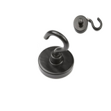 Krokmagnet Ø32 mm, Svart (neodymium)
