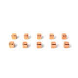 CUBE supermagneter 5x5x5 mm, 6 st kobber
