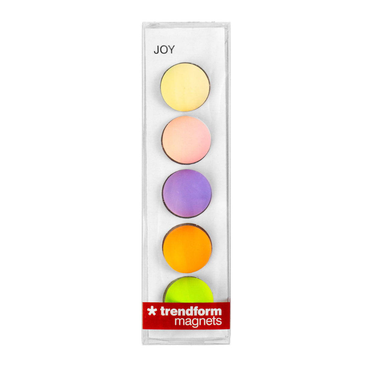 JOY magneter, 5-pack - kylskåpsmagneter